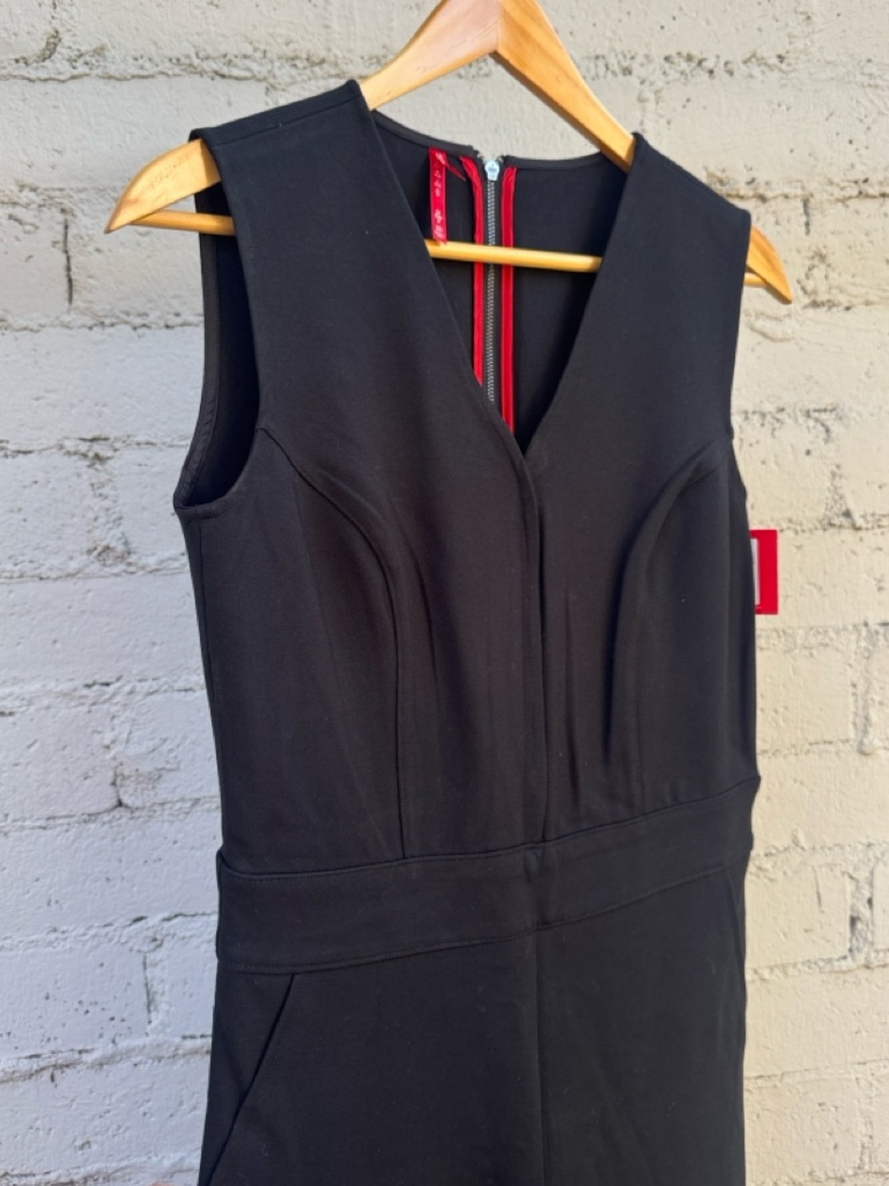 SPANX Perfect Sleeveless Jumpsuit Classic Black Size S - Picture 9 of 16